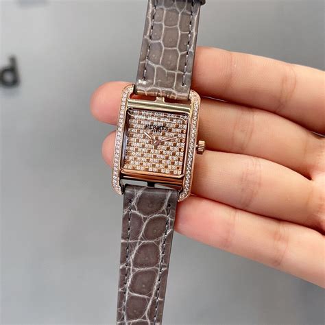 hermes watch with diamonds|Hermes watch for men.